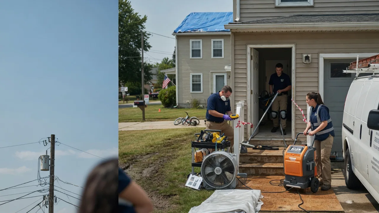 Water Damage Repair in Roscoe, PA near me